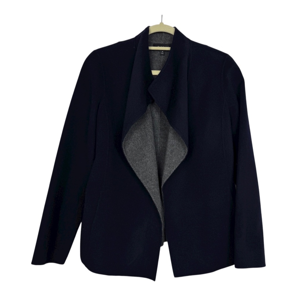 Talbots Double-face wing collar wool